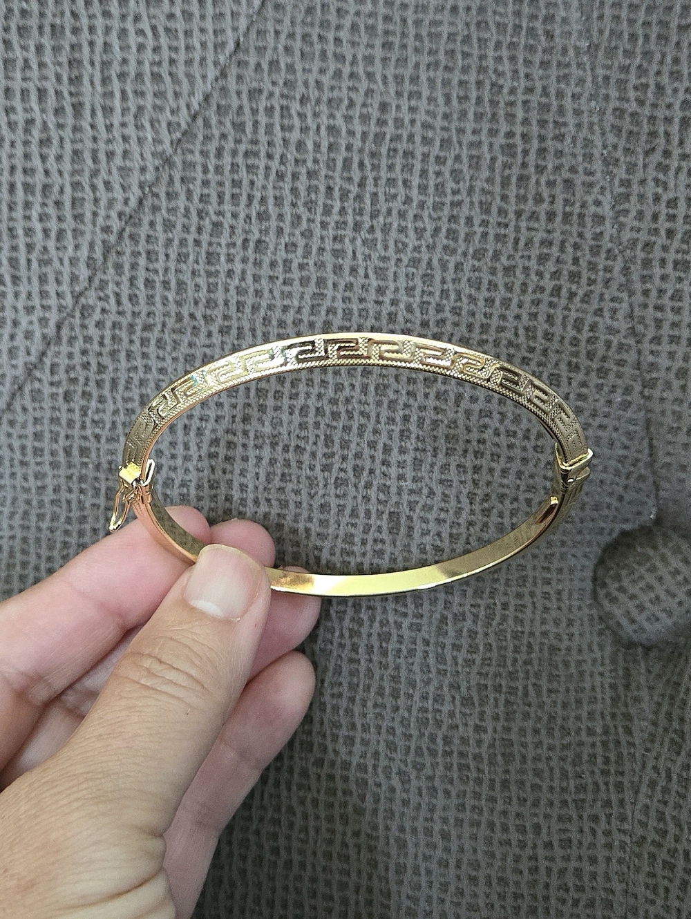 Mia Fiore Gold💛 Ridged Greek🇬🇷 Key🔑 Bracelet - NWT - Picture 13 of 16